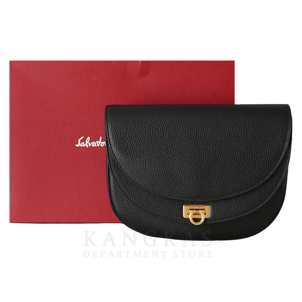 FERRAGAMO(USED)페레가모 21 I333 간치니 트레블 숄더백